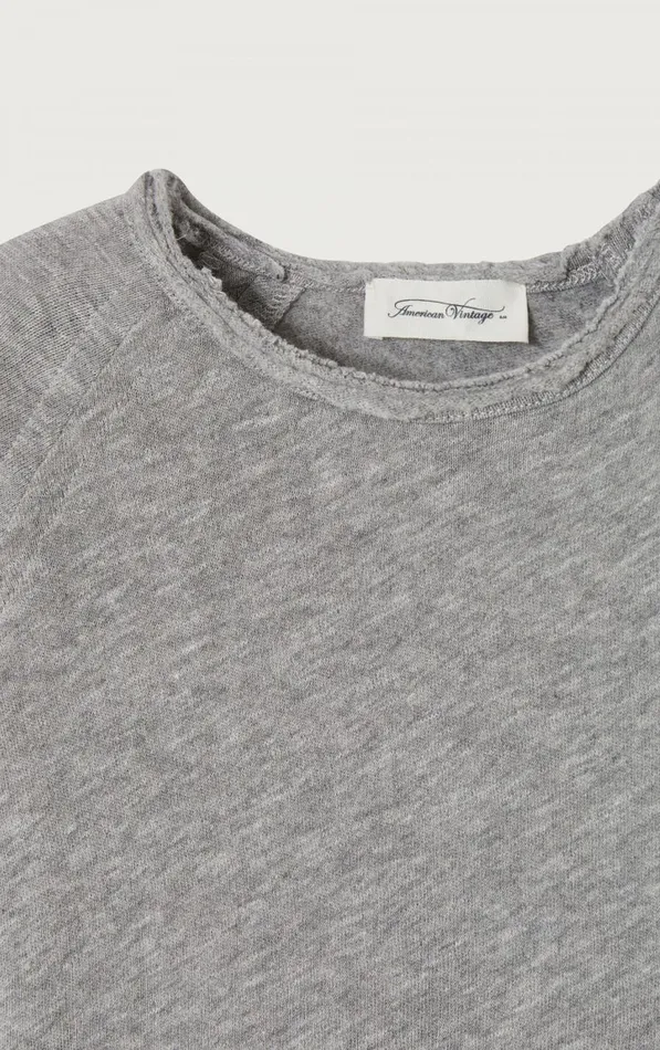 TShirt Sonoma Heather Grey Kids American Vintage Long Sleeve TShirts TShirt Sonoma Heather Grey Kids American Vintage Long Sleeve TShirts