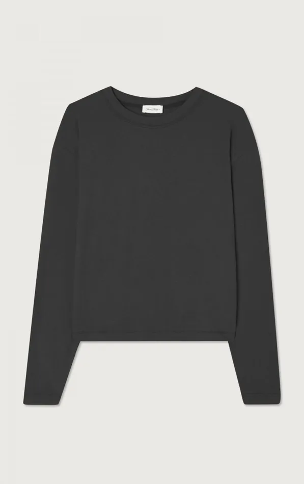 TShirt Ypawood Carbon Melange Women American Vintage Long Sleeve TShirts TShirt Ypawood Carbon Melange Women American Vintage Long Sleeve TShirts