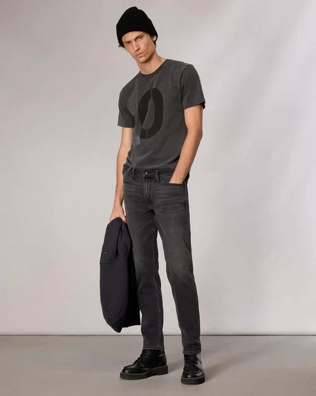 TShirts and Henleys Men Rag and Bone Rb Number 0 TShirt Washed Black