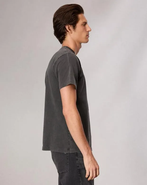 TShirts and Henleys Men Rag and Bone Rb Number 0 TShirt Washed Black