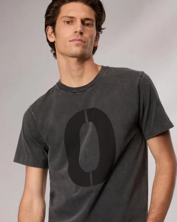 TShirts and Henleys Men Rag and Bone Rb Number 0 TShirt Washed Black