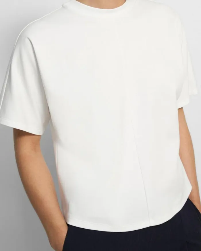 TShirts Tank Tops Women Theory Dolman Sleeve Tee In Cotton Jersey White TShirts Tank Tops Women Theory Dolman Sleeve Tee In Cotton Jersey White