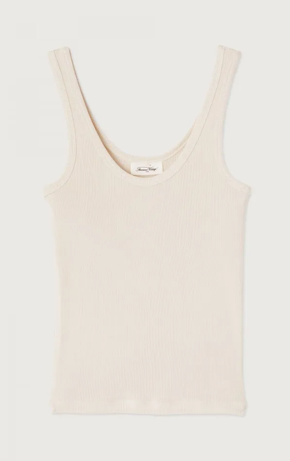 Tank Top Azyro Cream Women American Vintage Tops and Tanktops Tank Top Azyro Cream Women American Vintage Tops and Tanktops