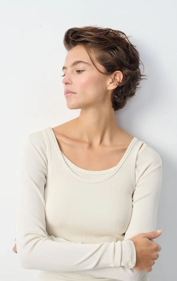 Tank Top Azyro Cream Women American Vintage Tops and Tanktops Tank Top Azyro Cream Women American Vintage Tops and Tanktops