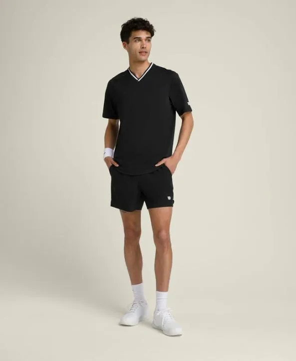 Tanks and TShirts Men Wilson Newport Performance VNeck Tee Black Tanks and TShirts Men Wilson Newport Performance VNeck Tee Black