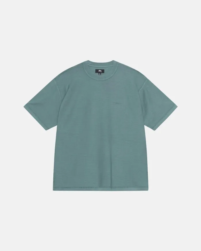 Tees MenWomen Stussy LAZY TEE Deep Teal