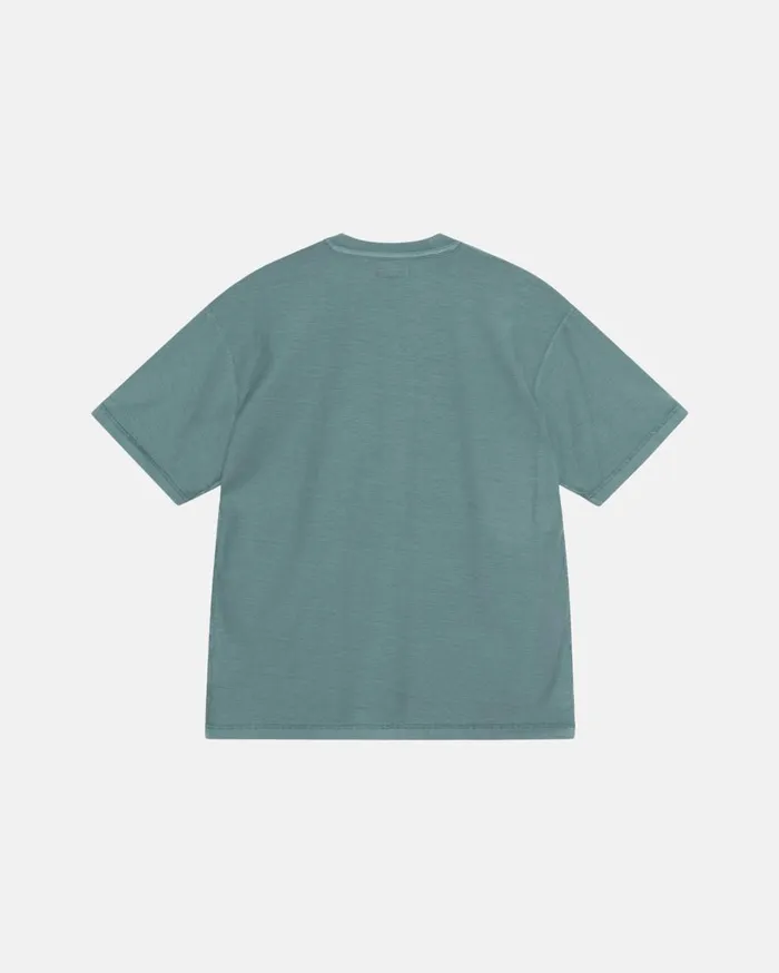 Tees MenWomen Stussy LAZY TEE Deep Teal