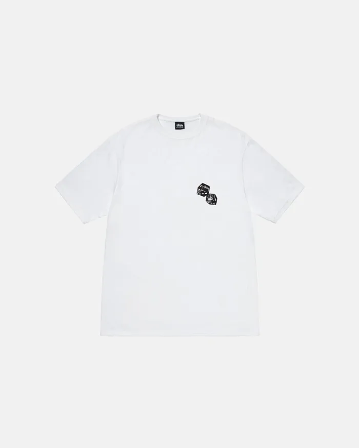 Tees MenWomen Stussy SHAKERS TEE White