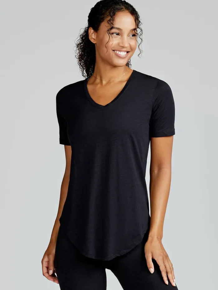Tennis Pickleball Women Tasc Performance Longline TShirt