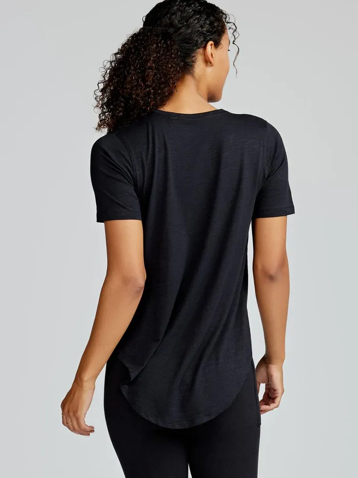 Tennis Pickleball Women Tasc Performance Longline TShirt