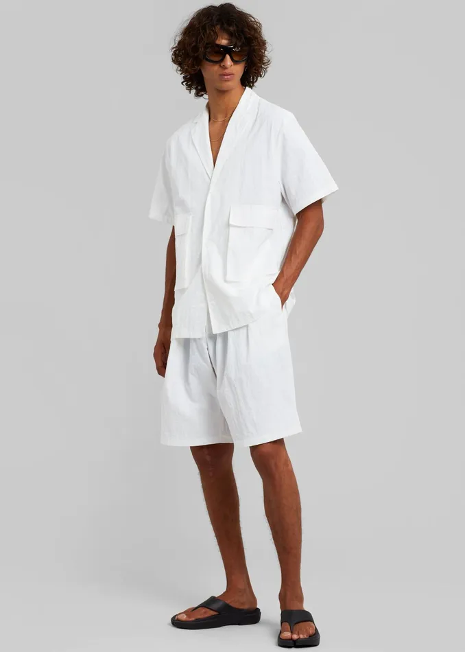 The Frankie Shop Bottoms Axel Shorts 8211 White 8211 Men