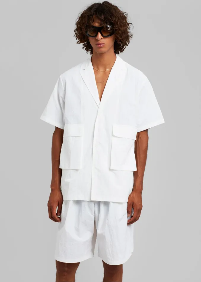 The Frankie Shop Bottoms Axel Shorts 8211 White 8211 Men