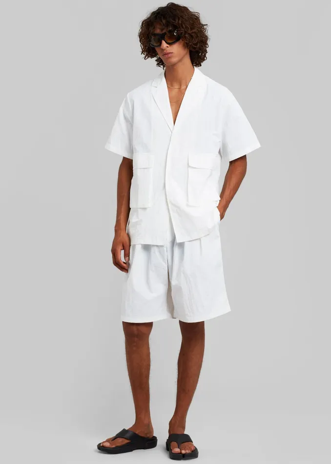 The Frankie Shop Bottoms Axel Shorts 8211 White 8211 Men