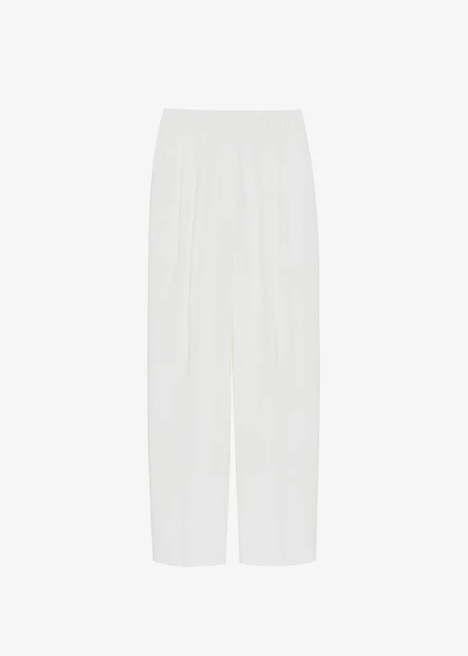 The Frankie Shop Bottoms Bea Suit Pants 8211 White 8211 Women