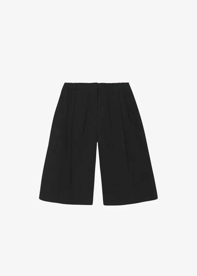 The Frankie Shop Bottoms Cedar Bermuda Shorts 8211 Black 8211 Women