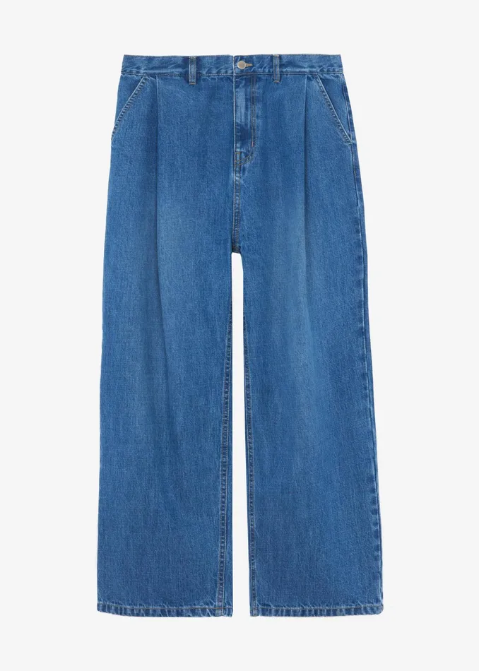 The Frankie Shop Bottoms Drew Denim Pants 8211 Medium Wash 8211 Men