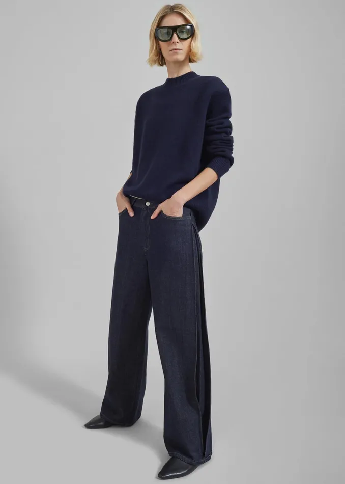 The Frankie Shop Bottoms Lowri Jeans 8211 Raw Wash 8211 Women