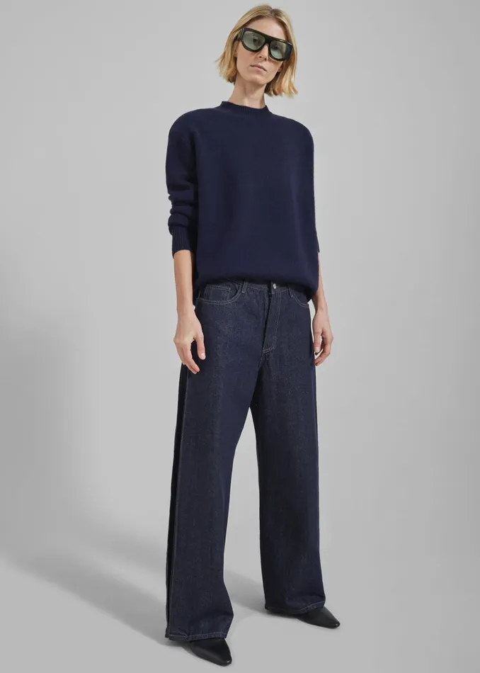 The Frankie Shop Bottoms Lowri Jeans 8211 Raw Wash 8211 Women