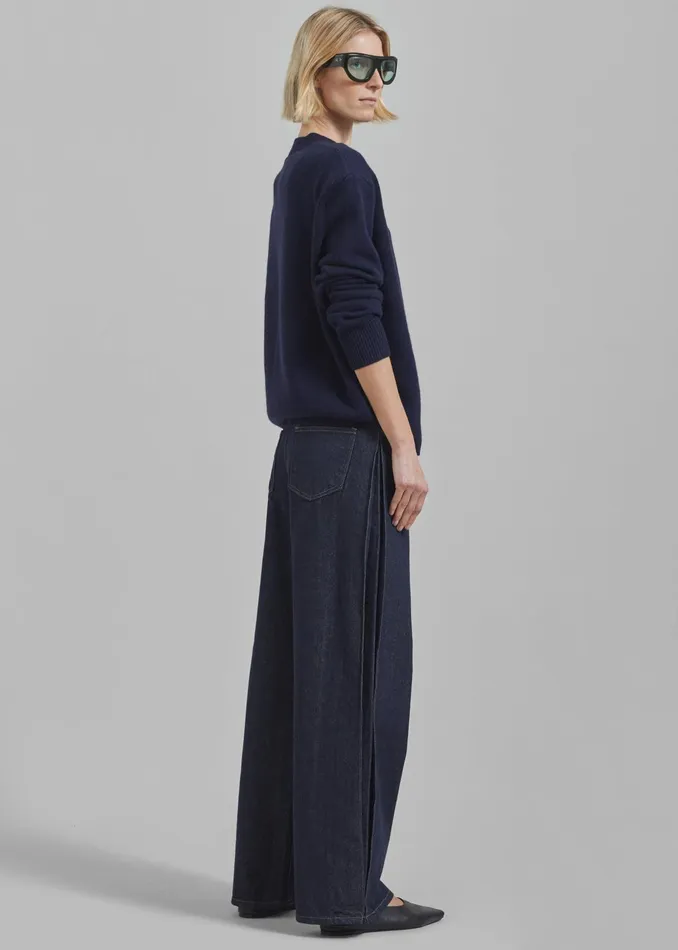 The Frankie Shop Bottoms Lowri Jeans 8211 Raw Wash 8211 Women