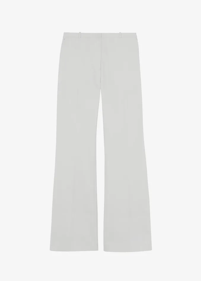 The Frankie Shop Bottoms Lyra Flared Pants 8211 White 8211 Women