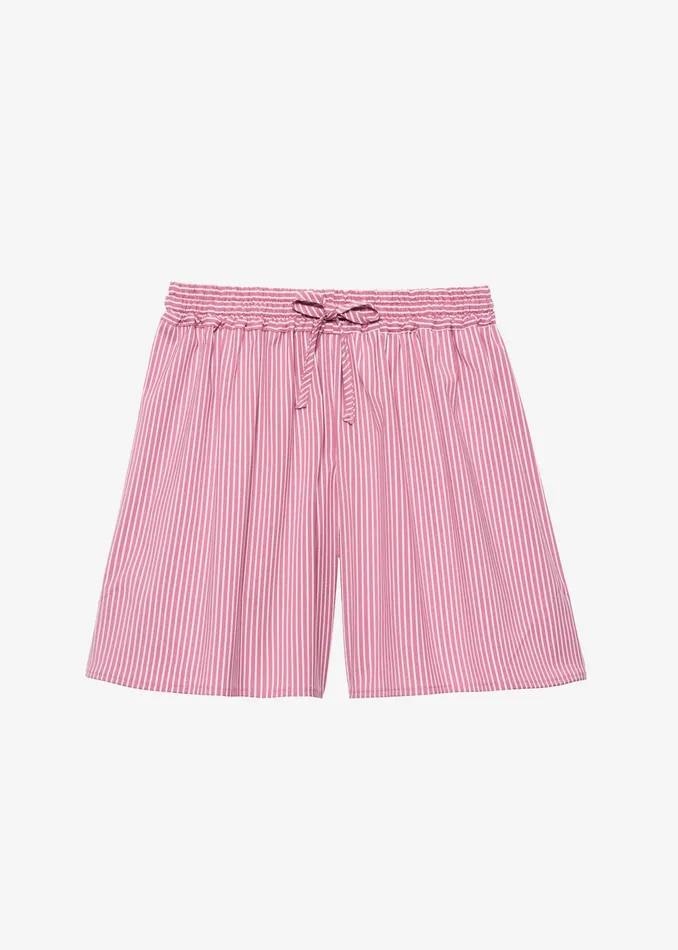 The Frankie Shop Bottoms Mai Boxer Shorts 8211 RedWhite Stripe 8211 Women