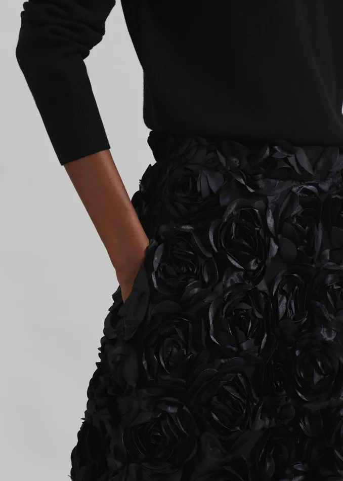 The Frankie Shop Bottoms Rotate Maxi Sun Skirt 8211 Black 8211 Women