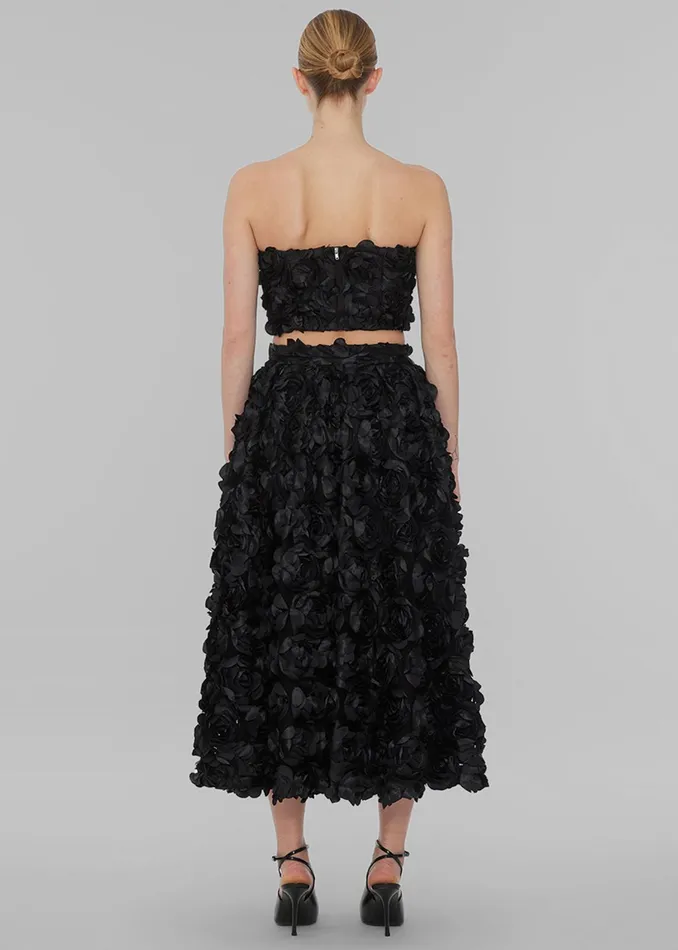 The Frankie Shop Bottoms Rotate Maxi Sun Skirt 8211 Black 8211 Women