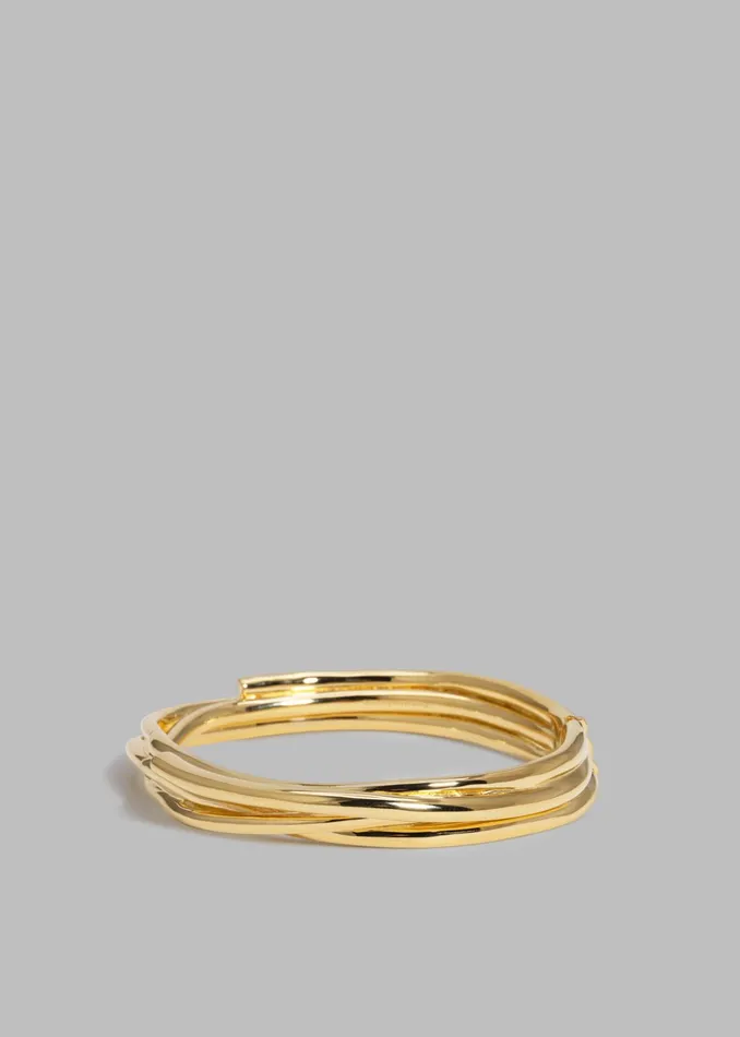 The Frankie Shop Completedworks Bangle 8211 Gold 8211 Women
