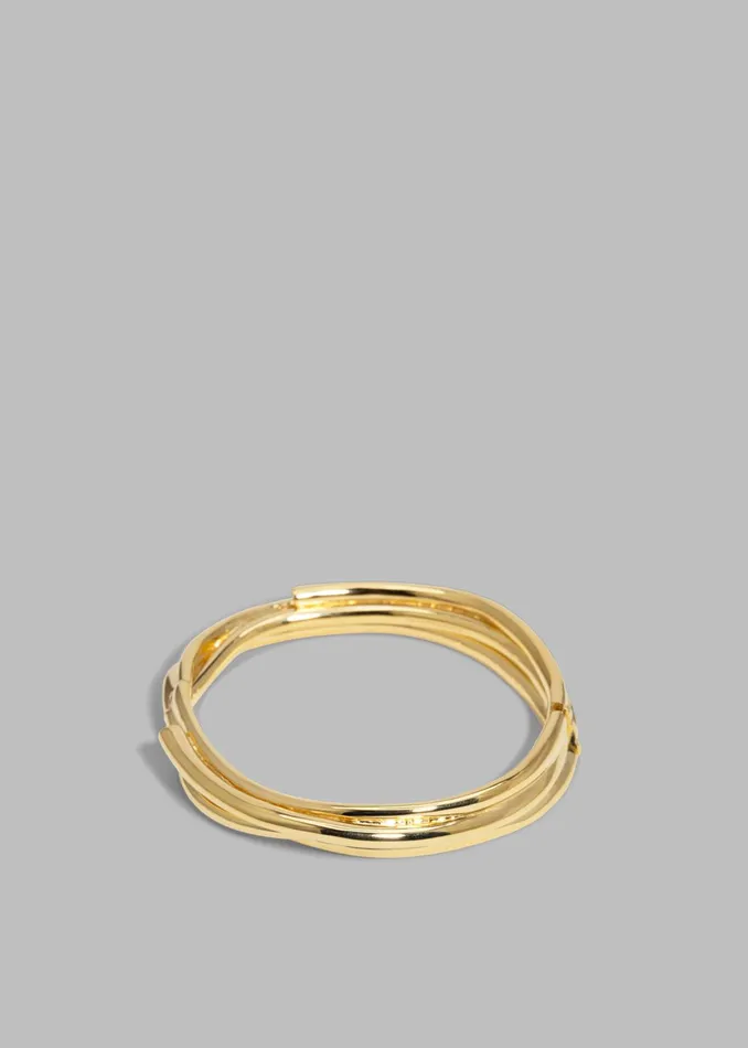 The Frankie Shop Completedworks Bangle 8211 Gold 8211 Women