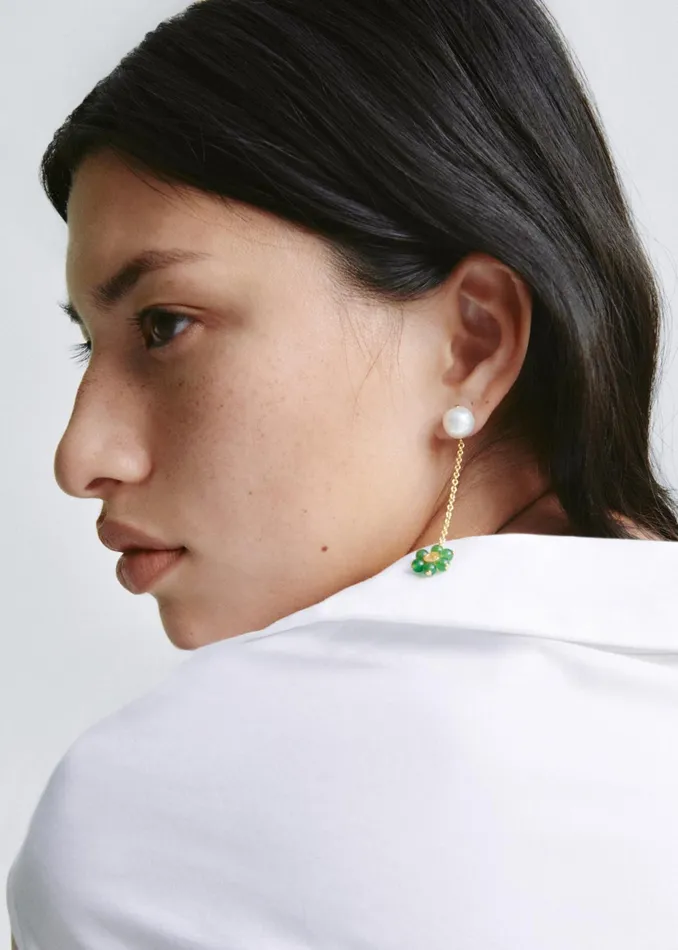 The Frankie Shop Completedworks Not Brainwashed Yet Earrings 8211 Gold Vermeil 8211 Women
