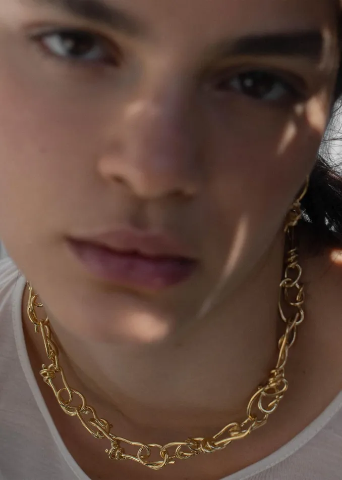 The Frankie Shop Completedworks V040 Necklace 8211 Gold 8211 Women