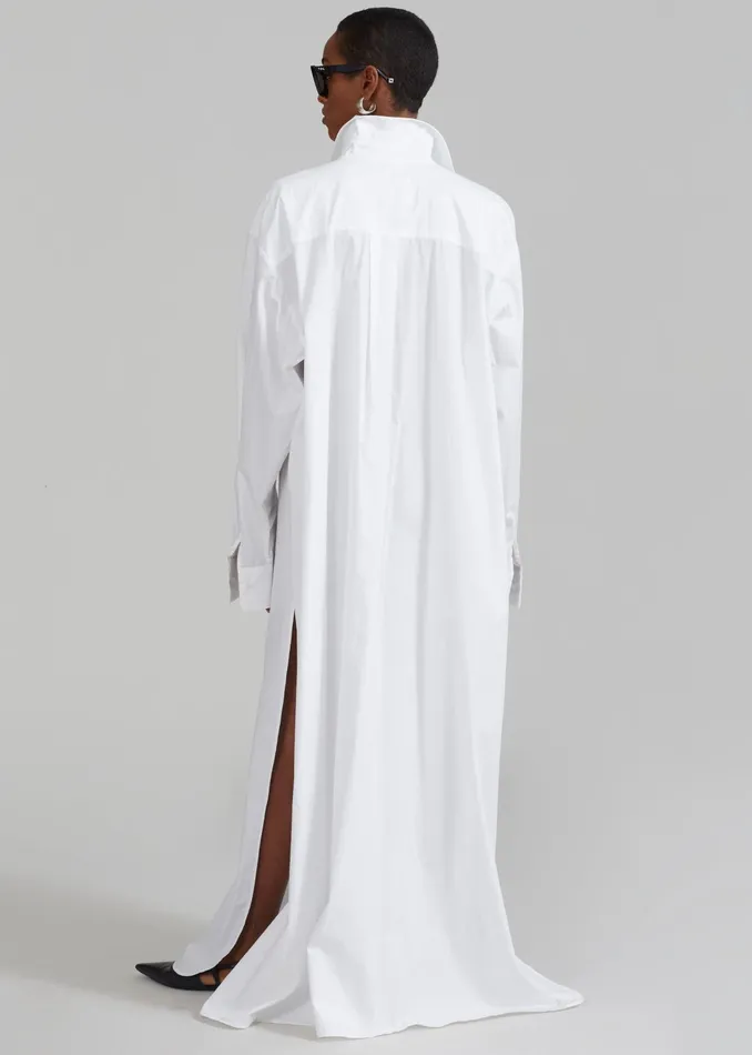 The Frankie Shop Dresses Avery Shirt Dress 8211 White 8211 Women