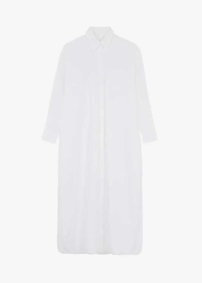 The Frankie Shop Dresses Avery Shirt Dress 8211 White 8211 Women