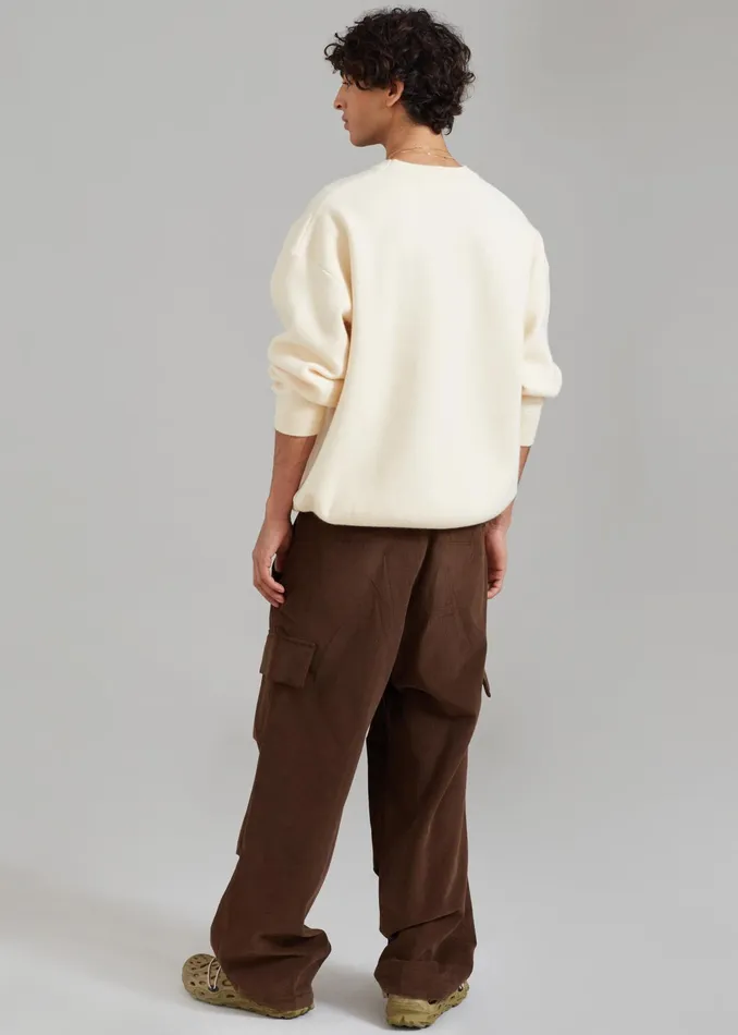 The Frankie Shop Knitwear Arne Sweater 8211 Cream 8211 Men