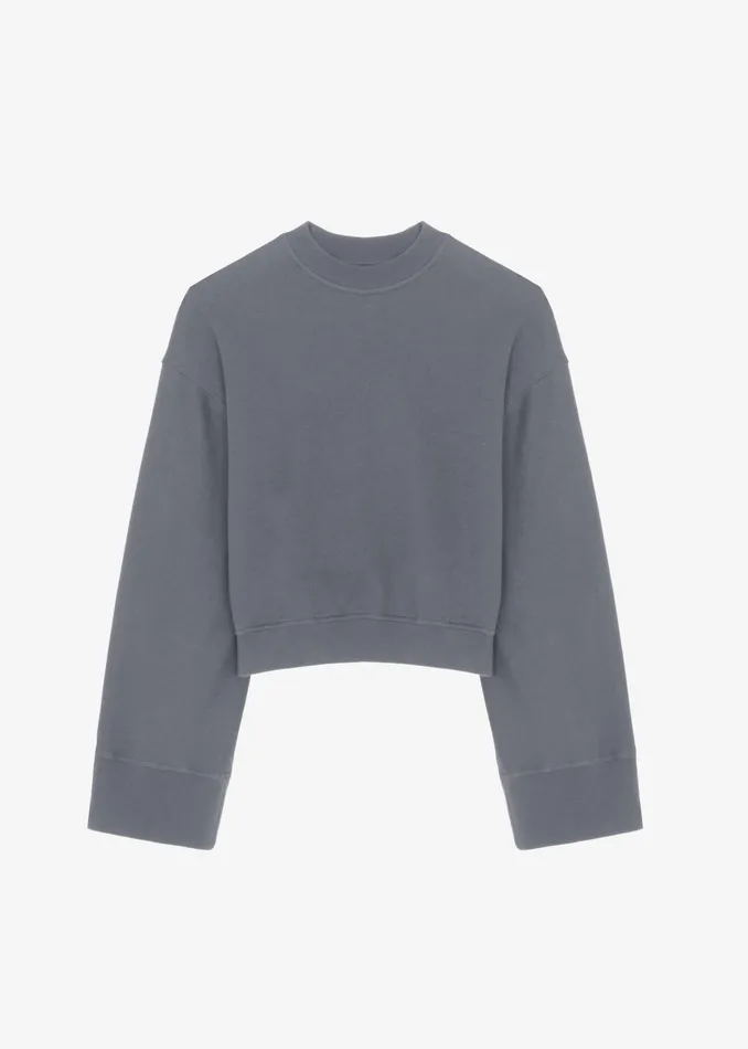 The Frankie Shop Loungewear Talia Sweatshirt 8211 Dark Grey 8211 Women