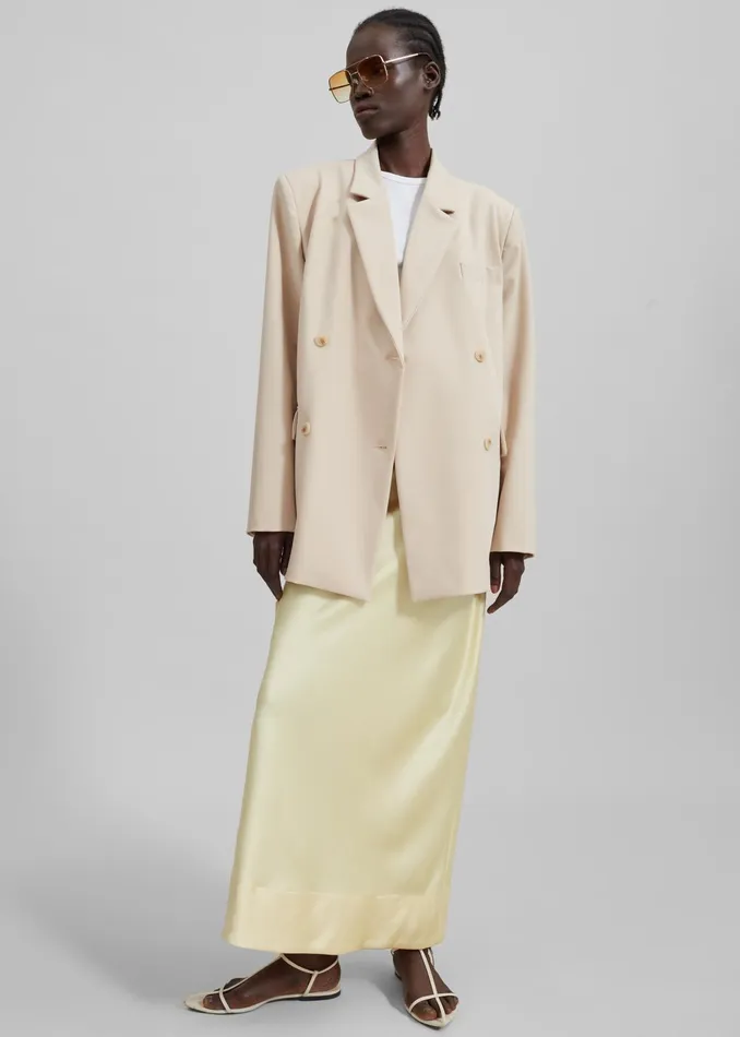 The Frankie Shop Outerwear Jena Blazer 8211 Beige 8211 Women