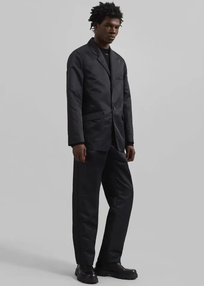 The Frankie Shop Outerwear Louis Gabriel Nouchi Classic Fit Blazer Jacket 8211 Black 8211 Men