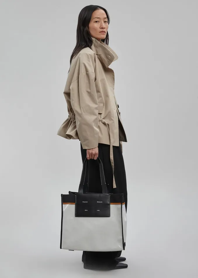 The Frankie Shop Outerwear Myro Drawstring Jacket 8211 Beige 8211 Women
