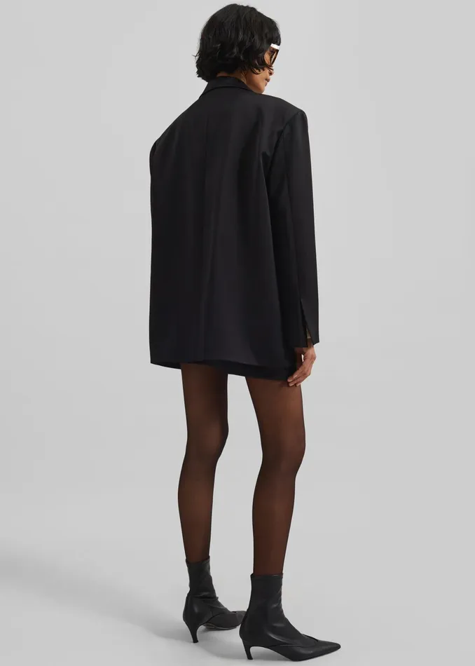 The Frankie Shop Outerwear Naaz Blazer 8211 Black 8211 Women