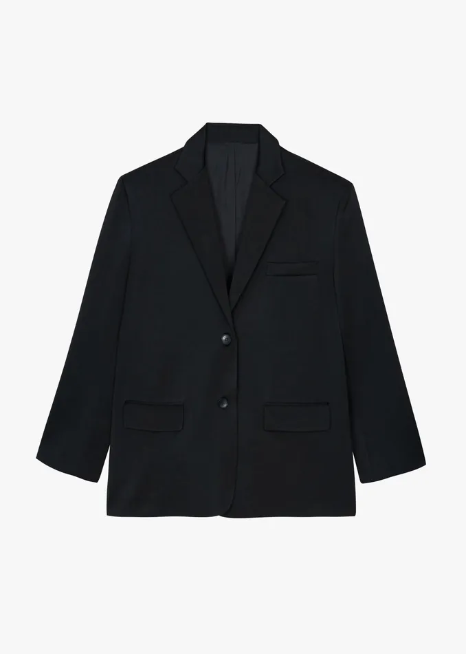 The Frankie Shop Outerwear Naaz Blazer 8211 Black 8211 Women
