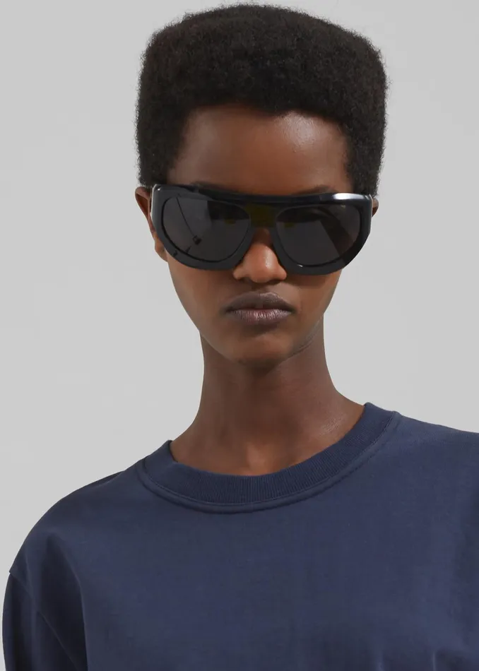 The Frankie Shop Tops Cece TShirt 8211 Navy 8211 Women