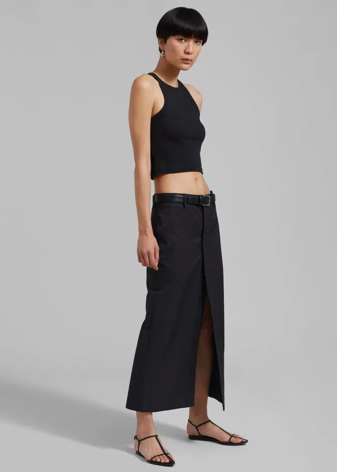 The Frankie Shop Tops Maisy Tank Top 8211 Black 8211 Women