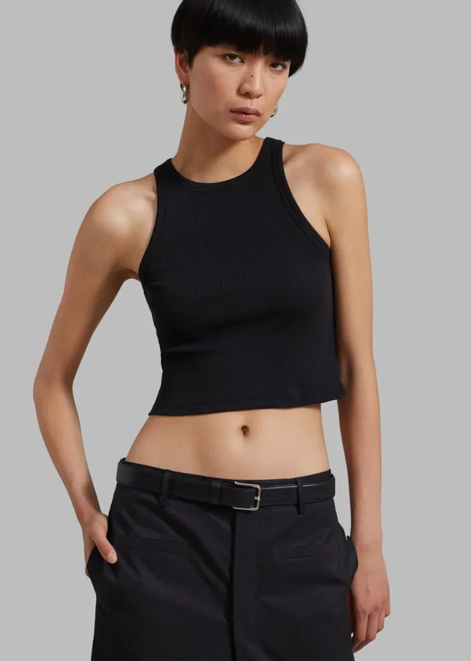The Frankie Shop Tops Maisy Tank Top 8211 Black 8211 Women
