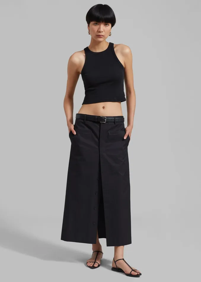 The Frankie Shop Tops Maisy Tank Top 8211 Black 8211 Women