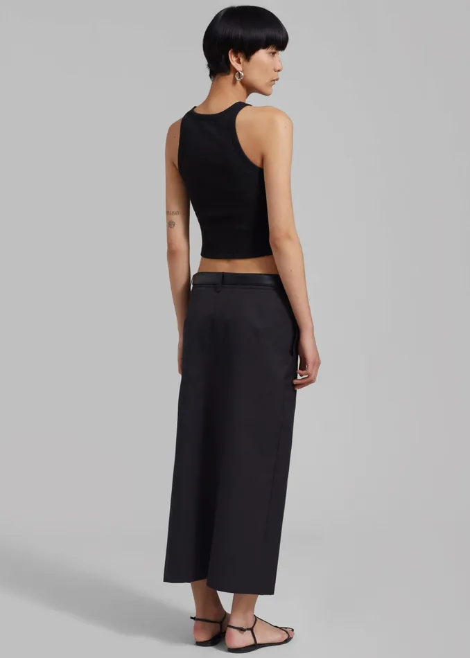 The Frankie Shop Tops Maisy Tank Top 8211 Black 8211 Women