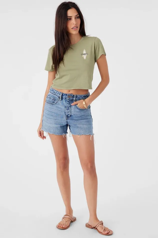 THRUSTER TEE Oil Green Women O039NEILL Clothing