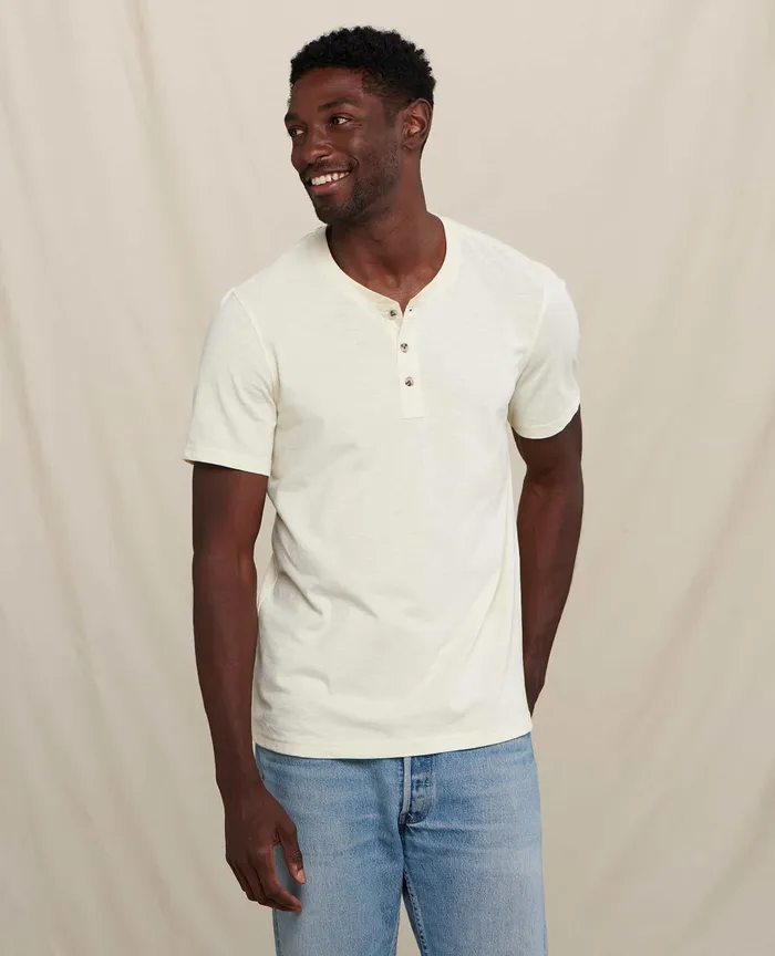 ToadandCo TShirts Men8217s Men8217s Primo Short Sleeve Henley Salt