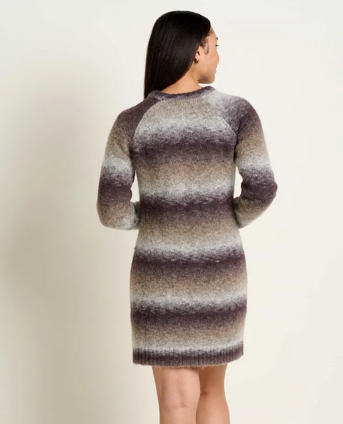 Toddy Crew Sweater Dress Heather Grey Space Dye Dresses ToadandCo Women8217s