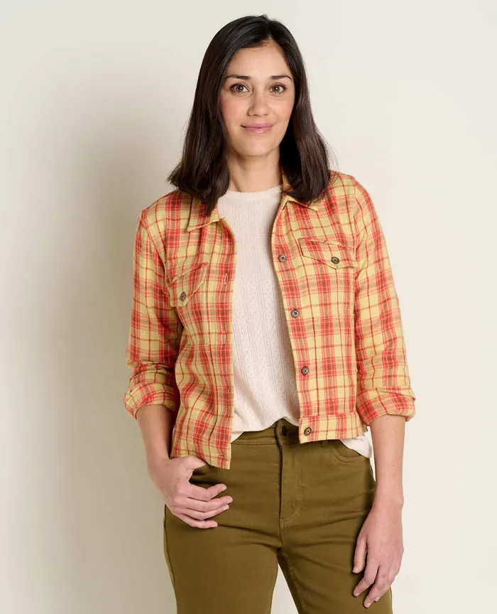 Tops and TShirts ToadandCo Women8217s Bodie Shirt Jacket Winterberry