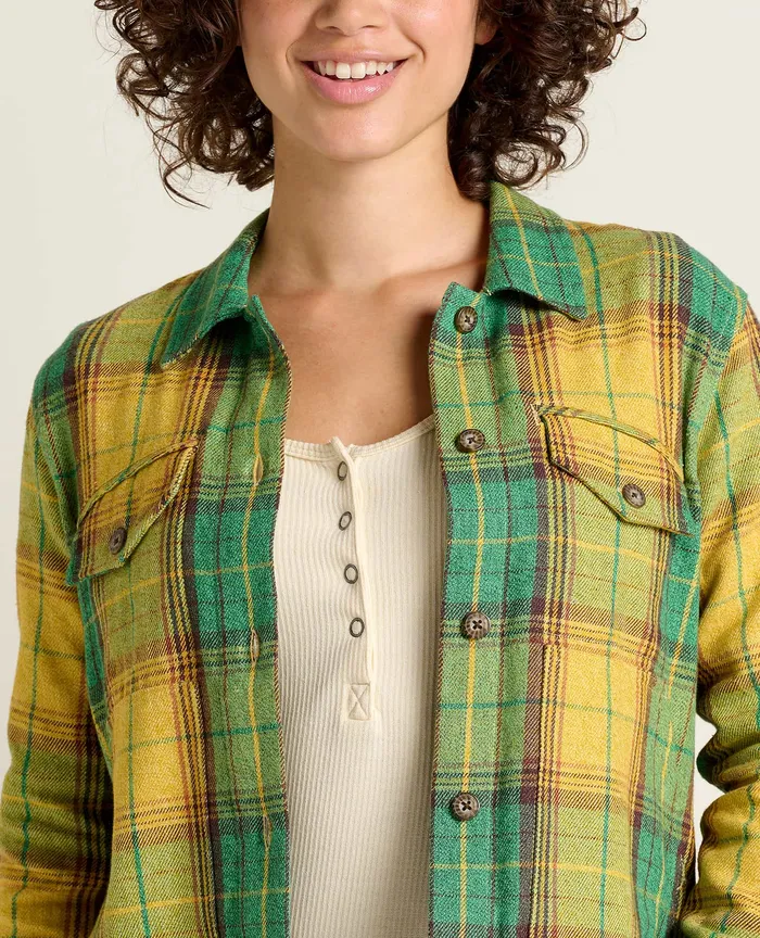 Tops and TShirts Women8217s ToadandCo Bodie Shirt Jacket Jadeite